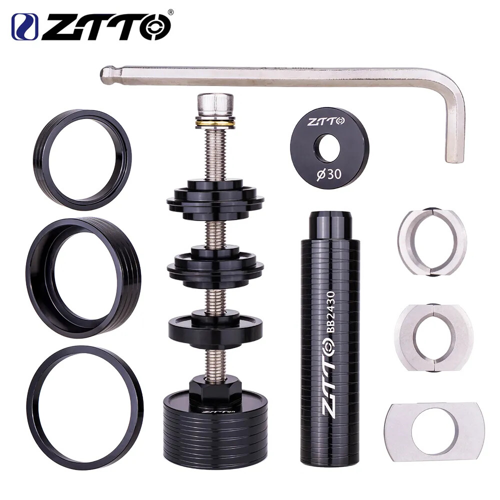 Ztto mtb bicycle bottom bracket bearing remove install tool road bike bb press fit 24mm 30mm bb86 bb30 bb92 pf30 repair kit