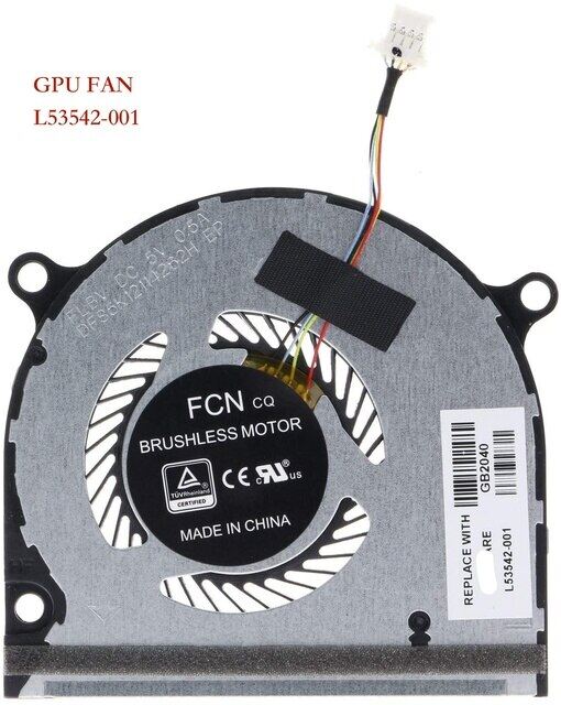 L53542 l53541-001 computer fans for hp envy x360 15-ds 15-dr dr0004tx 15m-ds ds0011dx gpu graphics card cpu cooling fan cooler