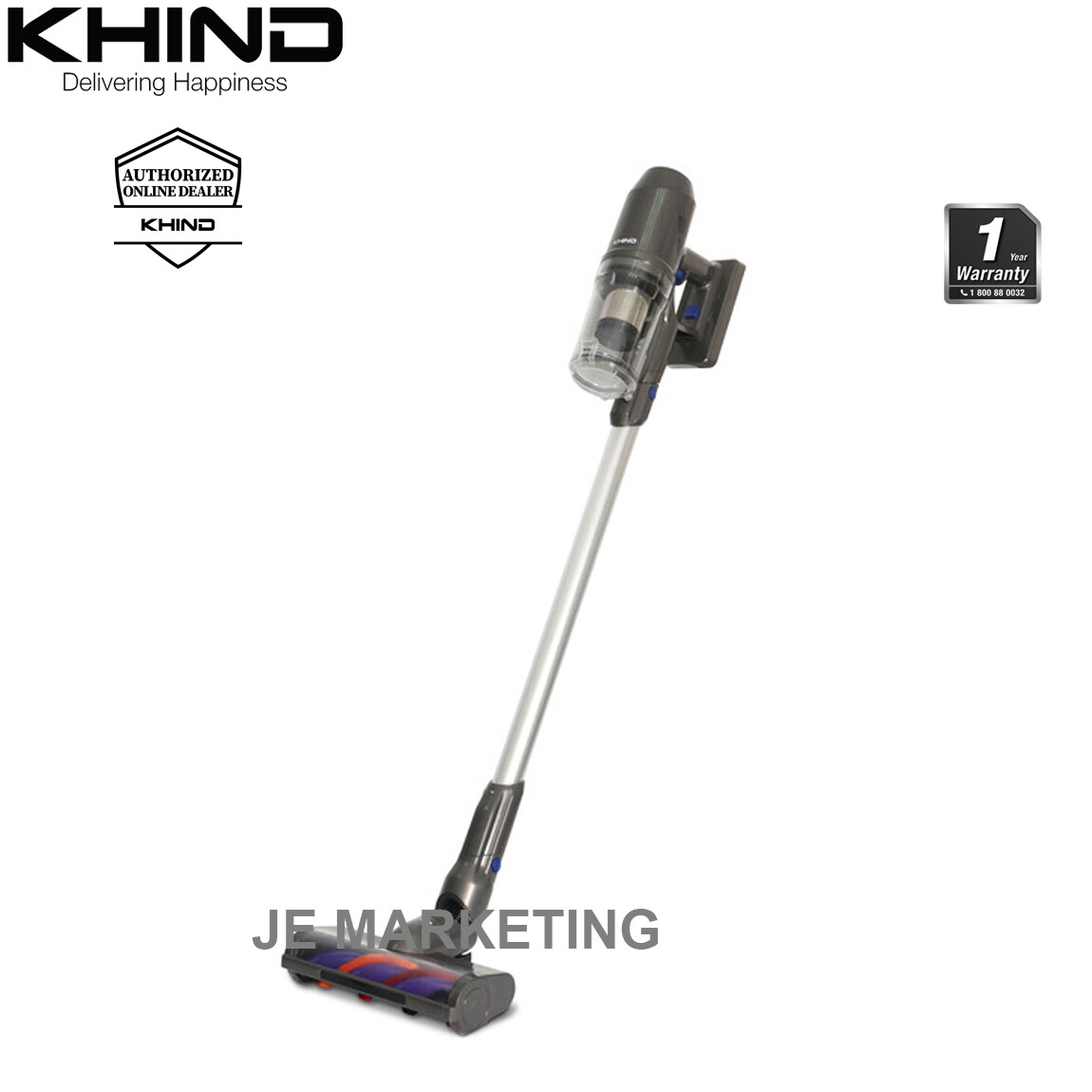 KHIND CORDLESS VACUUM CLEANER VC696 Lazada