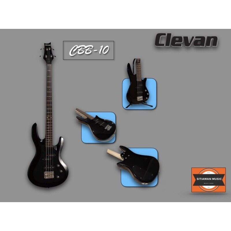 Clevan CBB-10 Electric Bass Guitar Malaysia