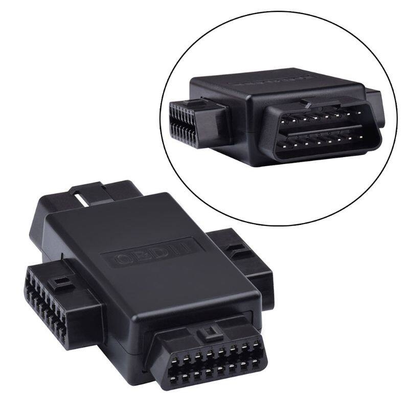 16 Pin OBD2 Car Connector Plug 1 Male To 3 Female Multi-function Diagnostic Cables Tool