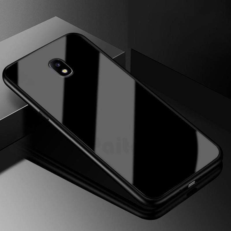 Giá UPaitou Che Phủ Toàn bộ Kính Cường Lực dành cho Samsung Galaxy J7 Pro 2017 (SM-J730) ốp lưng Ốp Lưng TPU với 9 H Lưng Kính Ốp Điện Thoại Ốp Lưng