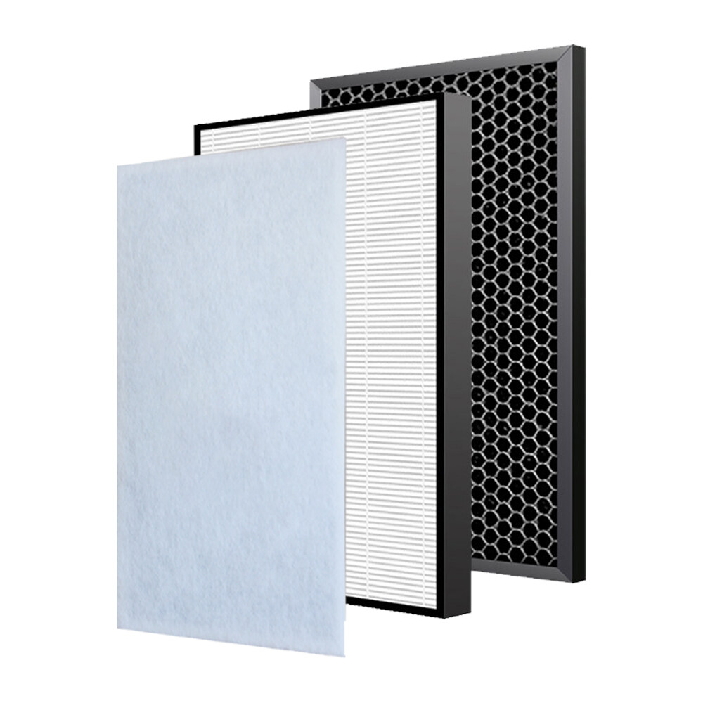 for Sharp FU-W40AW FU-W40AR FU-W40AB FU-W50A air purifier HEPA Filter ...