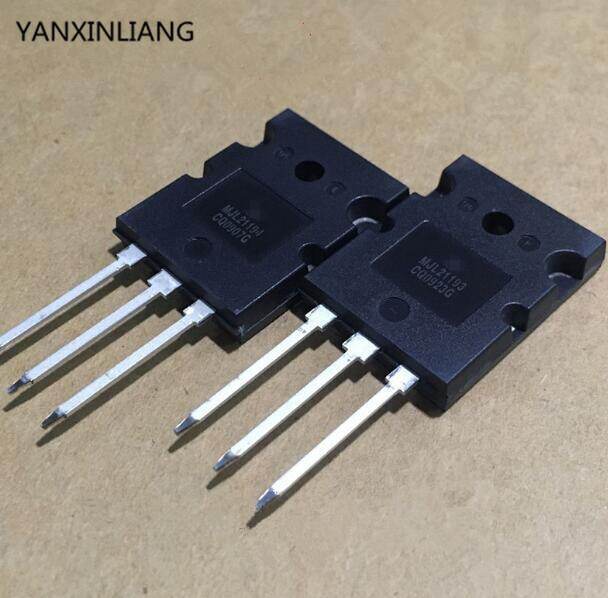 5 pair 5pcs MJL21193 + 5pcs MJL21194 TO-3PL MJL21193G MJL21194G TO-3P total 10pcs