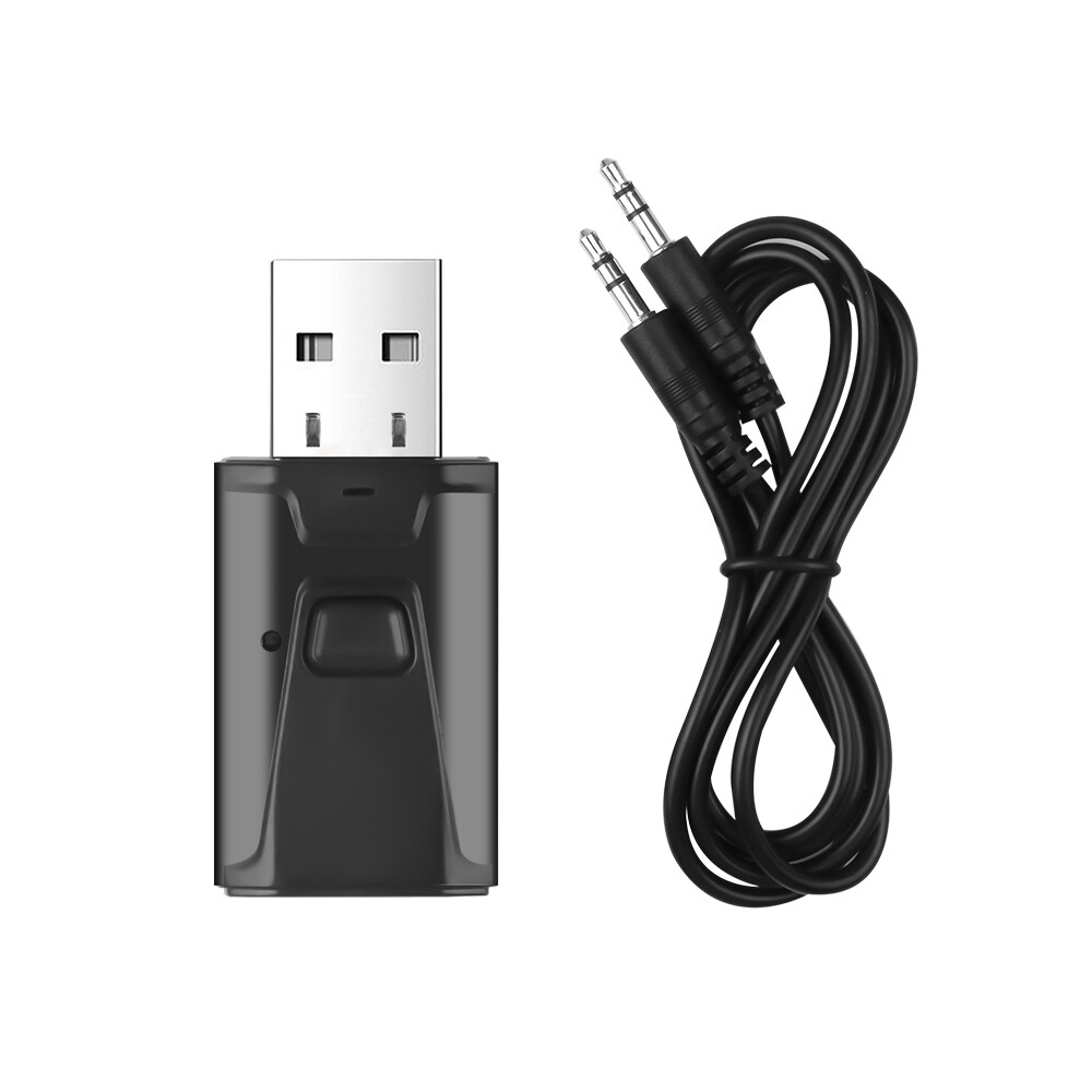 KEBETEME 4 in 1 Bluetooth 5.0 Audio Receiver Transmitter Mini Stereo Bluetooth AUX RCA USB 3.5mm Jack For T V PC Car Kit Wireless Adapter