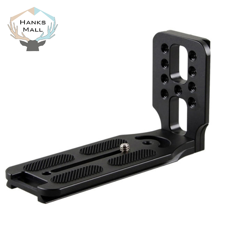 HK Universal L-shaped Bracket Shooting Quick Release Plate Stabilizer Tripod Stand Accessories For Dslr Point Camera