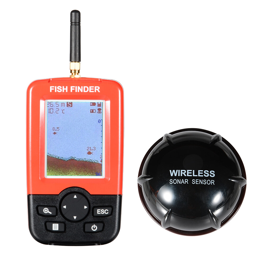 Portable Smart Portable Fish Finder with Wireless Sonar Sensor Echo