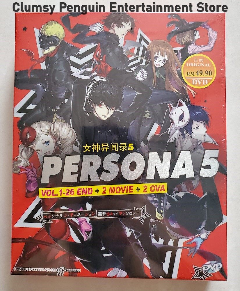 Anime DVD Persona 5 The Animation Vol. 1-26 End + 2 Movies + 2 OVA | Lazada