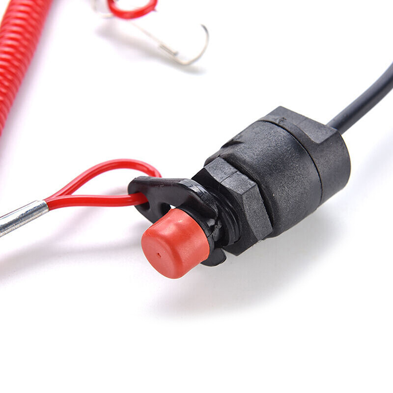 Graceful Boat Outboard Engine Motor Kill Stop Switch Motorcycle Switches Accessories