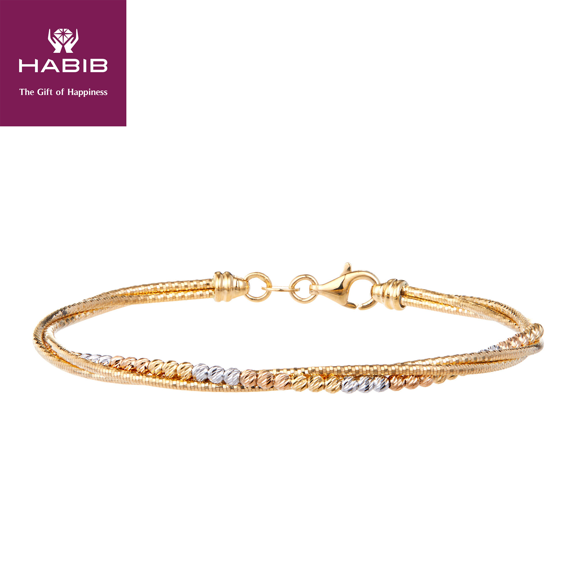 Habib rose gold deals bracelet