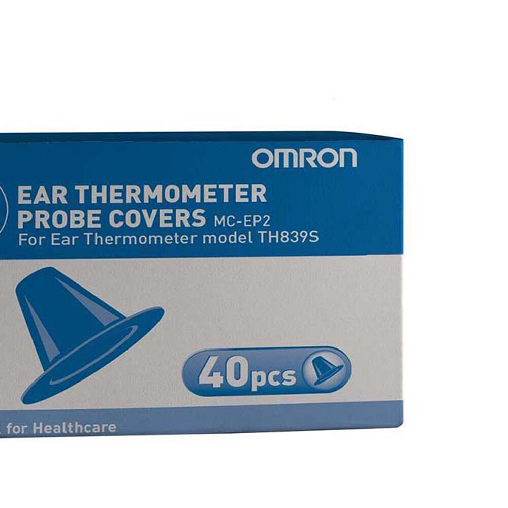 Omron Ear Thermometer 40 Probe Covers (MC-EP2) for Model TH839S 40pcs 40pk