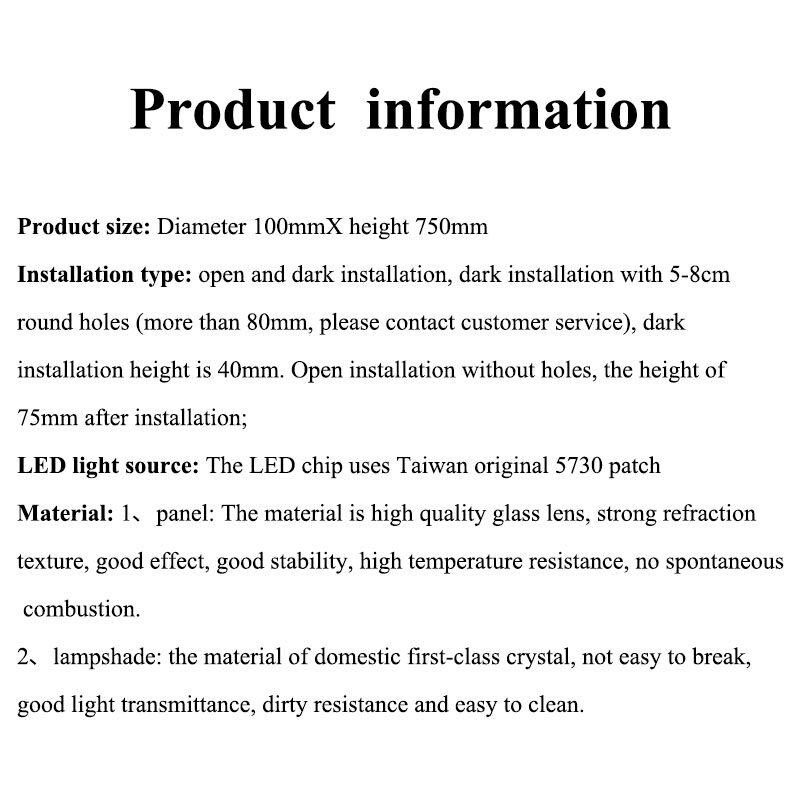 JJT [Miễn Phí Vận Chuyển]Đèn LED Downlight Âm trần Downlight Đèn LED Downlight Đèn LED Downlight Đèn LED âm trần Đèn LED Downlight tròn Đèn Downlight âm trần nhúng pha lê pha lê Đèn LED âm trần đèn trần đèn phòng khách