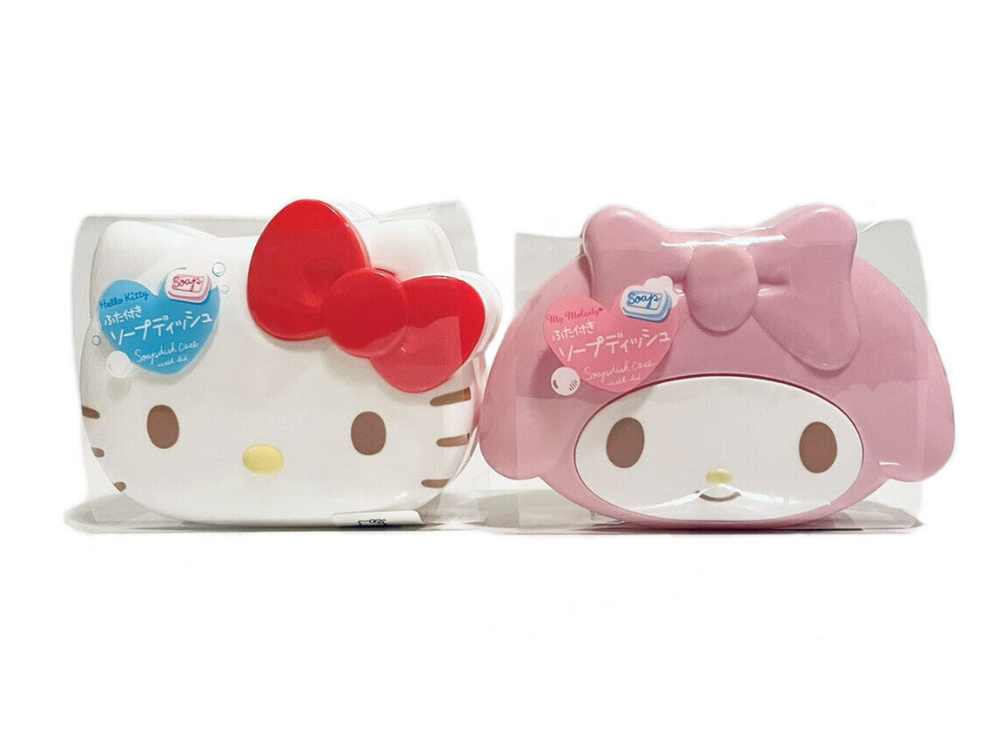 [DAISO Hàn Quốc] Hộp Đựng Xà Phòng SANRIO Hello Kitty / MyMelody