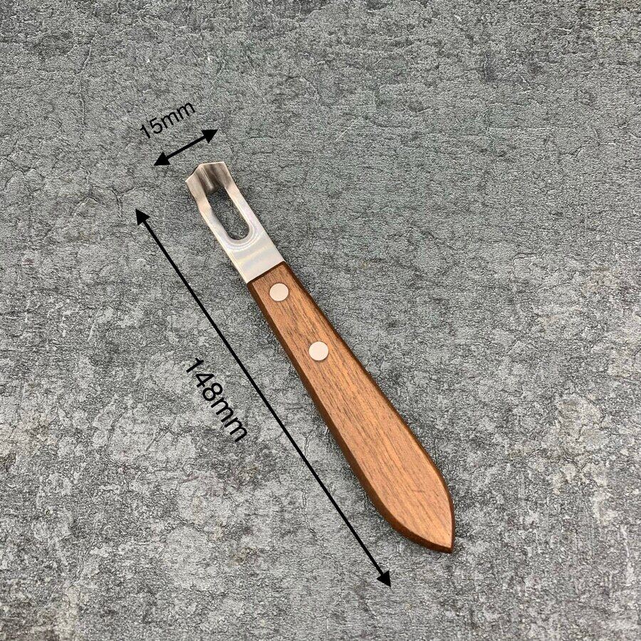 Cocktail Peeler Fruit Garnish MultiFtional Parer Channel Knife