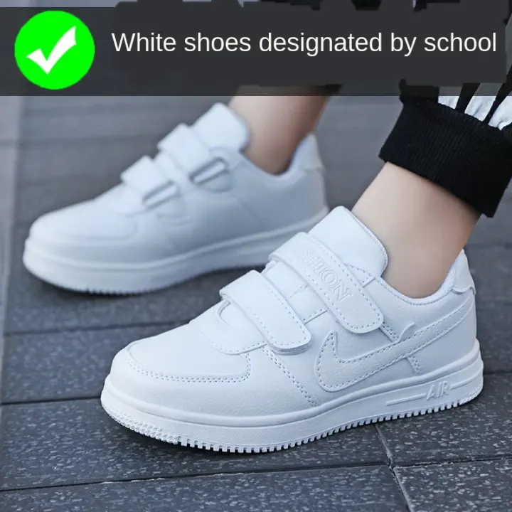 white gym shoes kids