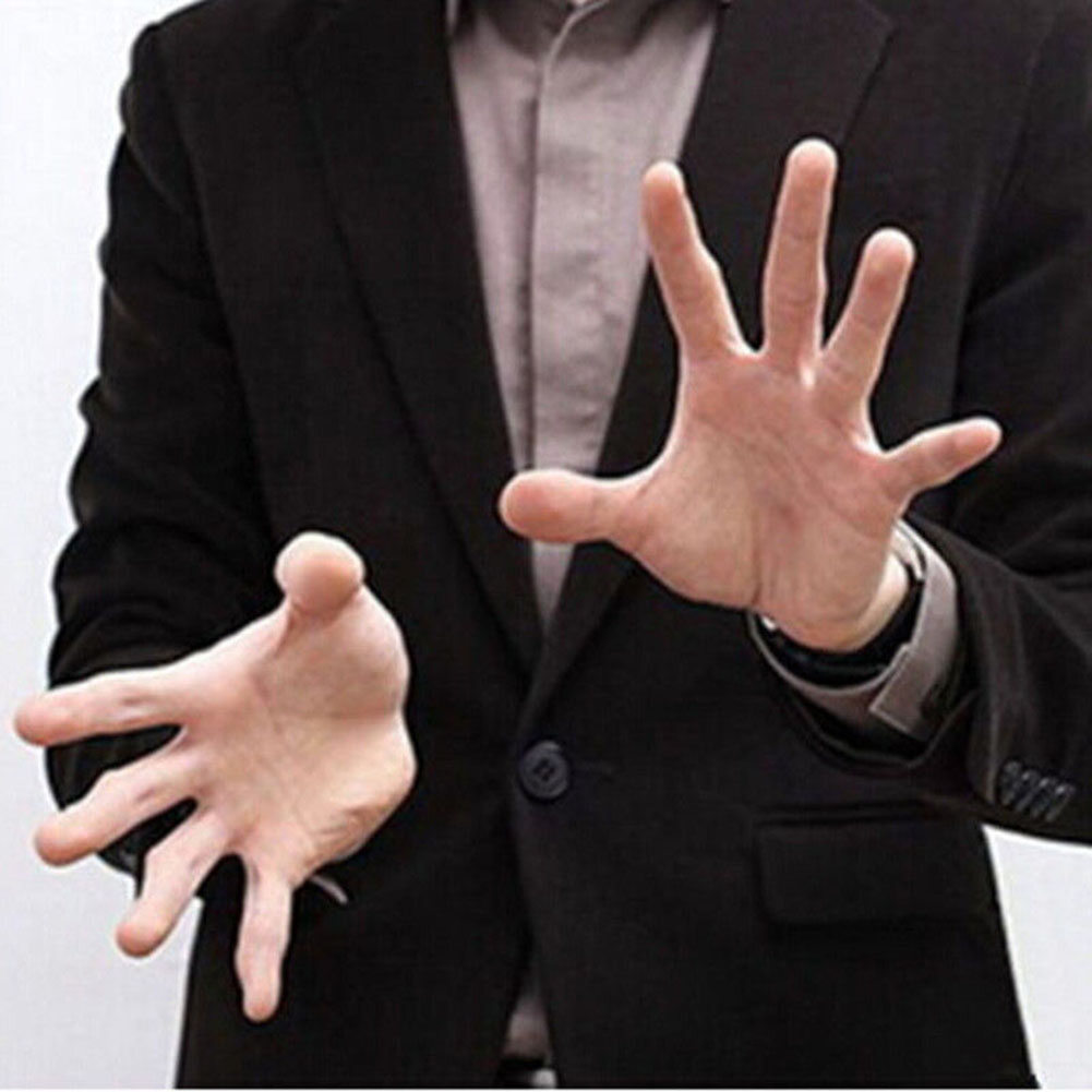 Microgood Magic Thumb Tip Trick Cao Su Close Up Vanish Đạo Cụ Xỏ Ngón Tay