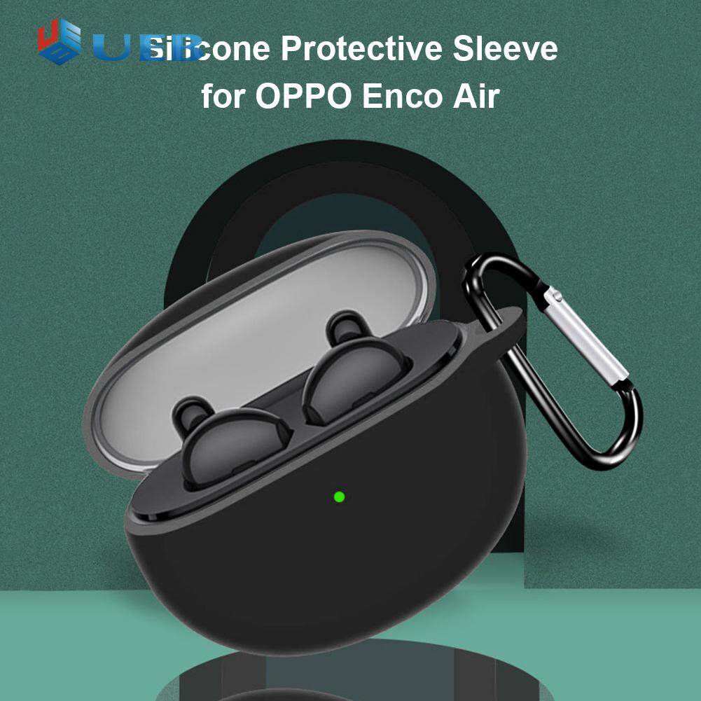 Practical Silicone Case for OPPO Enco Air Charging Case Scratch-proof Dust-proof Storage Box