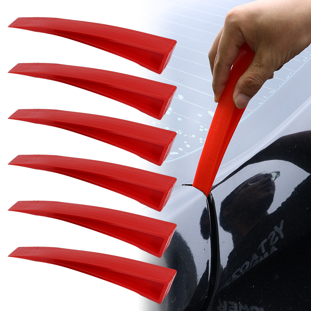 Car Dent Repair Tools Wedge Red Shovel Plastic Pin Dowel Tool Dent Repair Spacer Paintless Dent Remove Car Repair Accessories