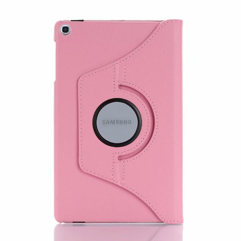 For samsung galaxy tab a 10.1" 2019 sm-t510 t515 tablet 360° rotating pu leather stand case cover