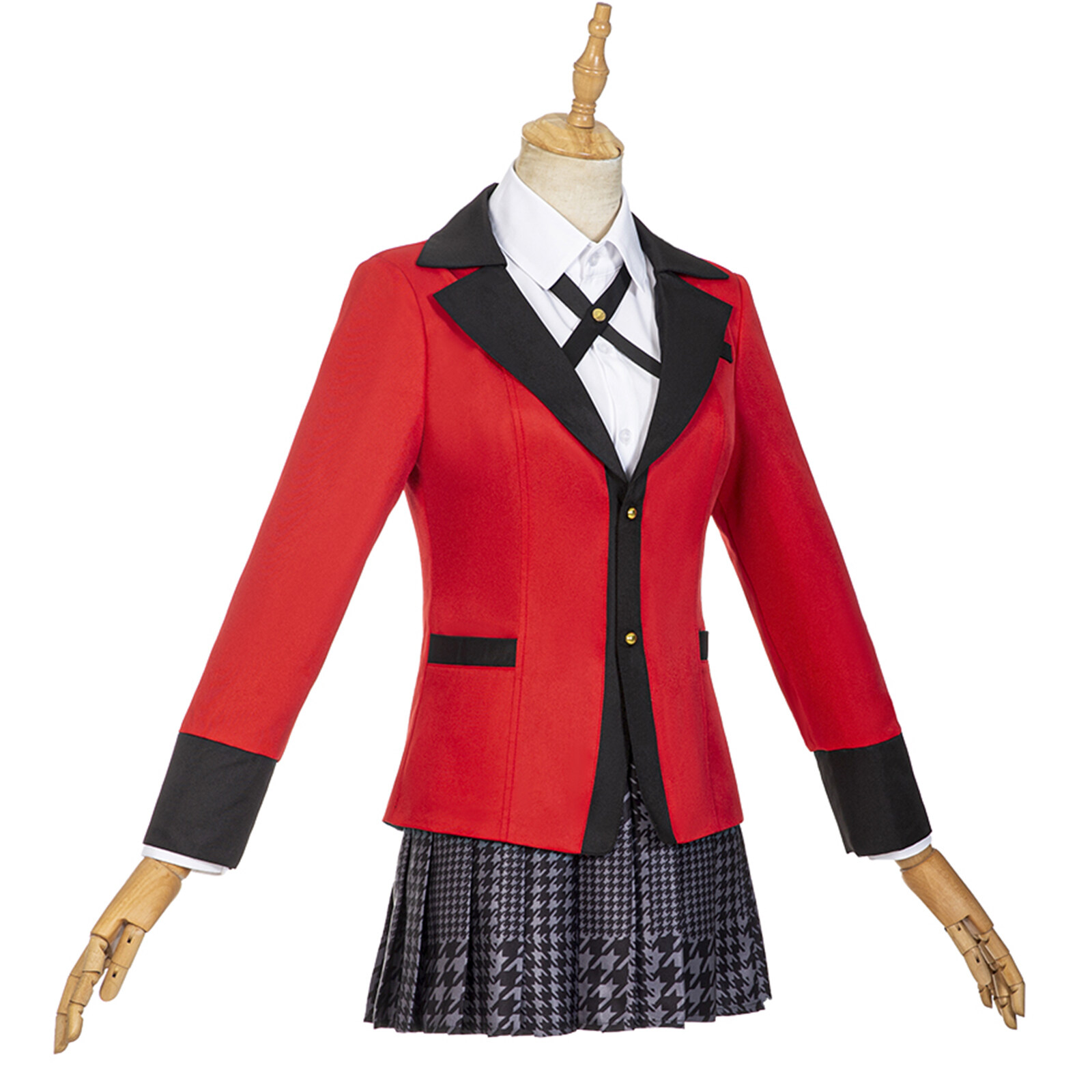 Yomoduki Runa Costume Jacket Outfit Yumeko Jabami Cosplay School ...