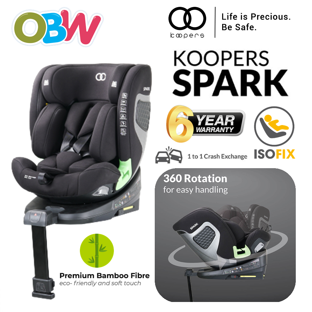 Koopers isofix car store seat