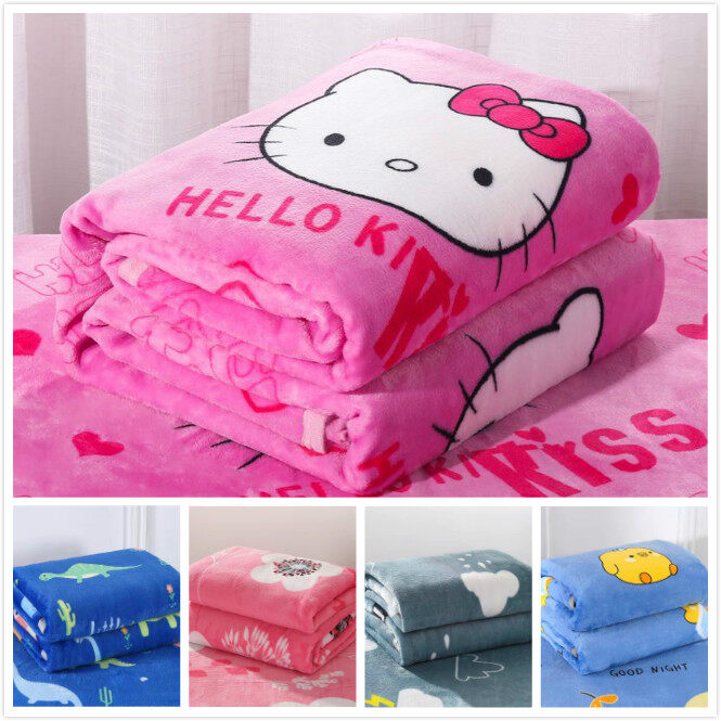 Flannel Velvet Blanket Sofa Office Comfortable Blanket Queen King Size