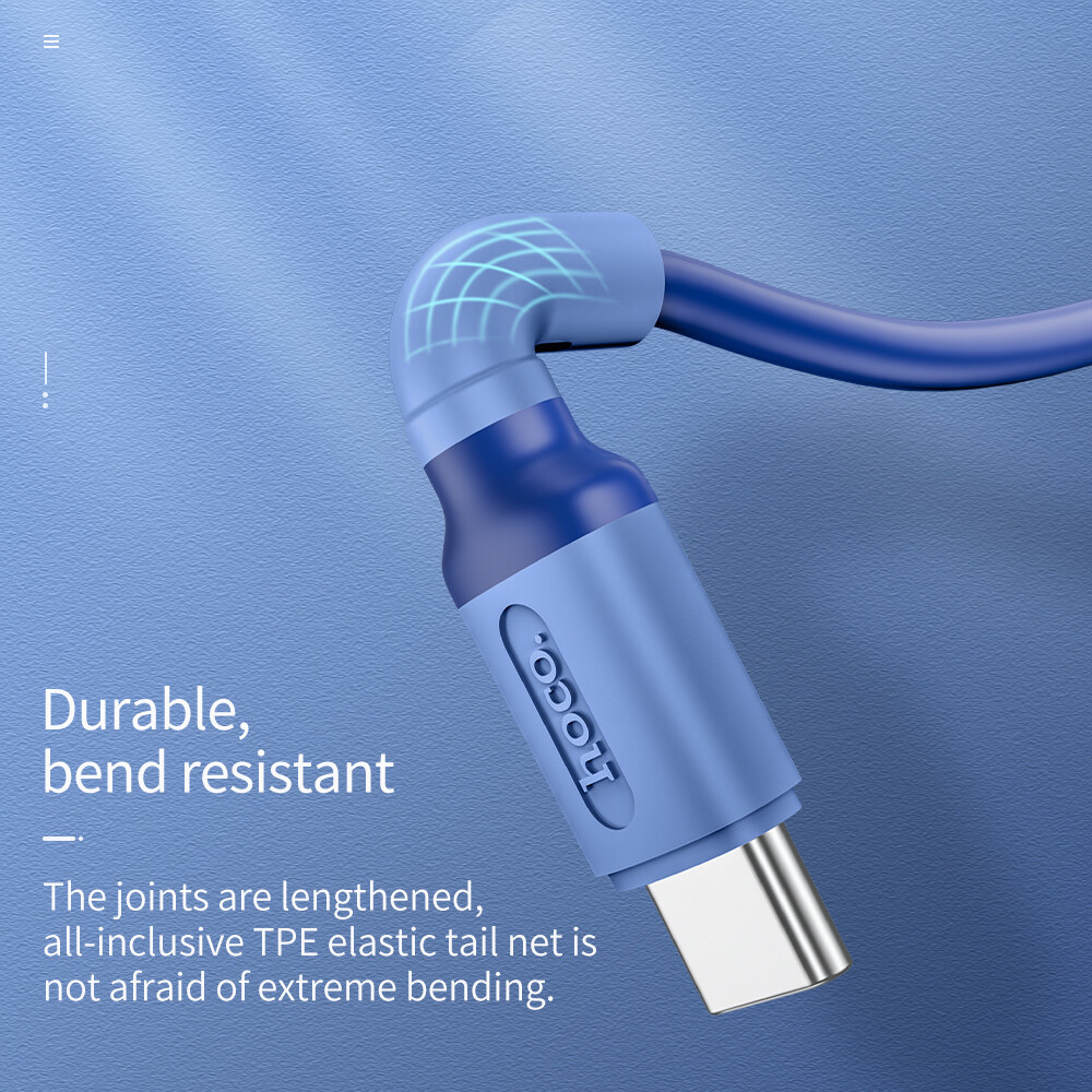 HOCO Cáp X65 Type C Chính Hãng Cáp Sạc USB Nhanh Cáp Micro USB 3A, Cho Điện Thoại Di Động Samsung Huawei Xiaomi USB C