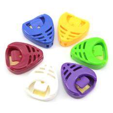 LUUGS Bền Đàn Ghita Điện Dính Chắc Chọn Giá Đỡ Phần Guitar Plectrum Ốp Lưng