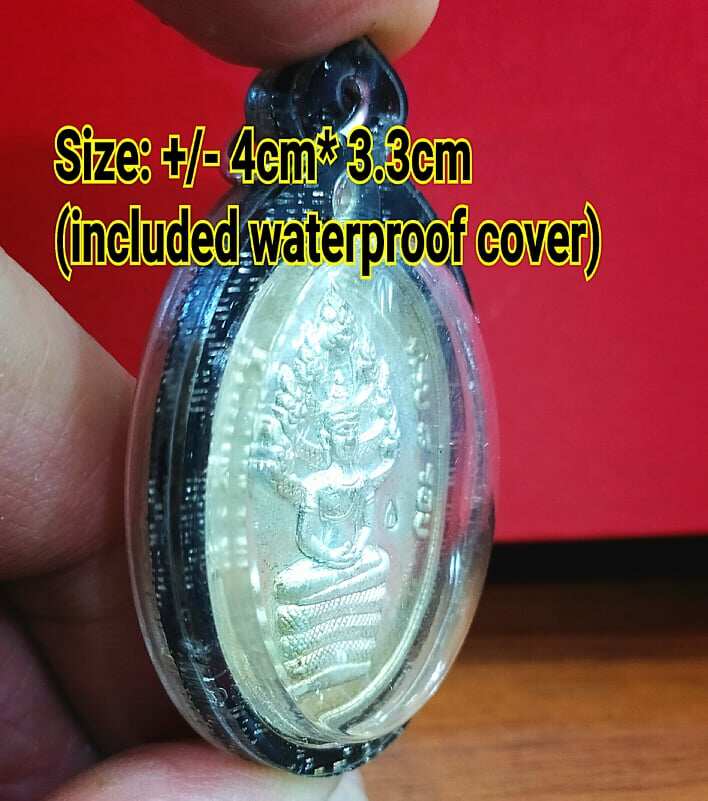 Very Beautiful Ner Alpaka Master Lp Sin Phra Nak Prok Buddha(known ...