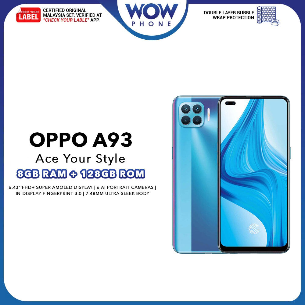 Oppo A93 Price in Malaysia & Specs - RM1015 | TechNave