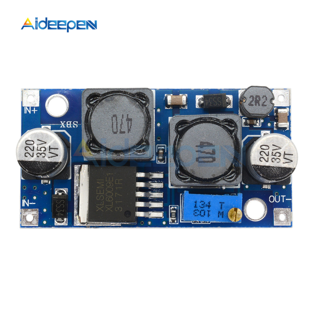Electric Intensifier Converter Module, Xl6009 Adjustable Solar Voltage Module, 1.25-36V