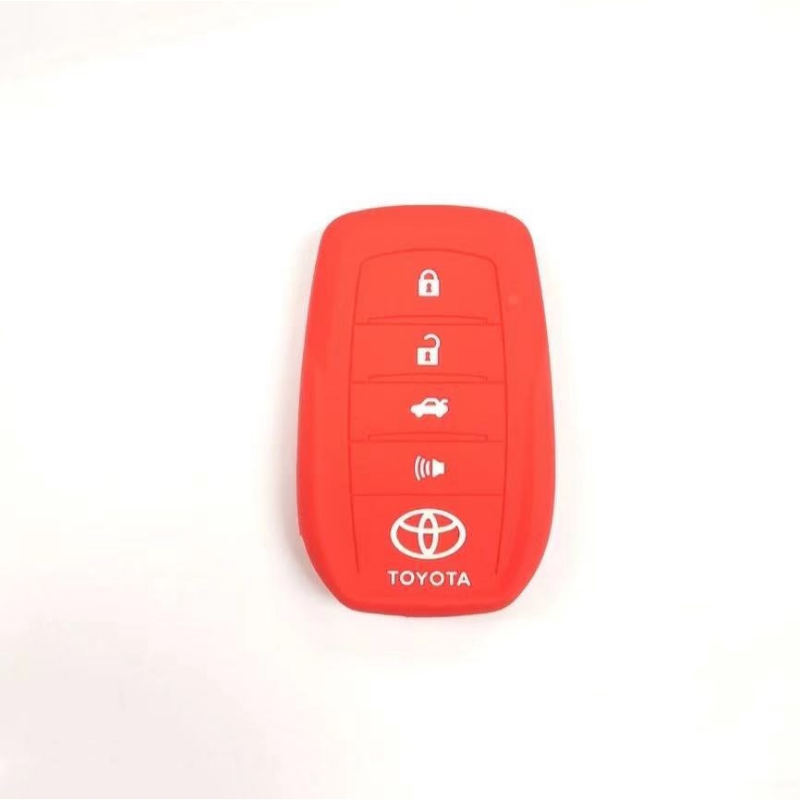 RTO perfect toyota smart key silicone cover case for protecting and decorating Toyota FORTUNER 4 buttons smart key casing