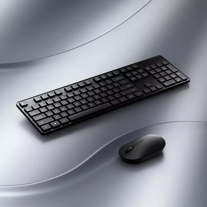 Xiaomi Wireless Keyborad Mouse Set 2 RF 2.4GHz Office Keyboard 104 Keys For Windows PC Compatible USB game Lightweight Mouse
