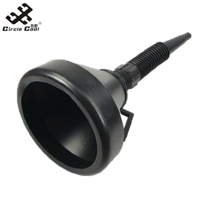 Circle Cool 2 in 1 Plastic Funnel Spout for Oil Water Fuel Gasoline Diesel