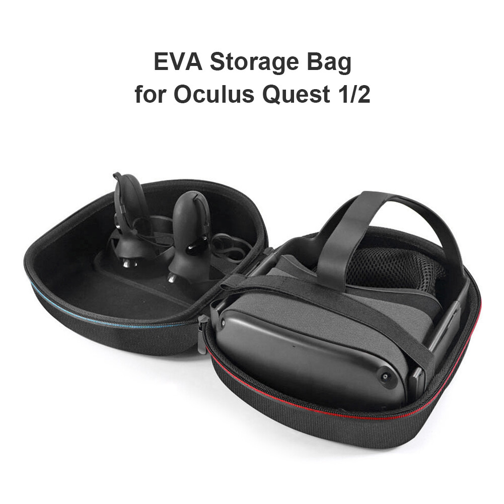 Travel Carrying Case for Oculus Quest 2 Quest VR Headset Touch Controllers Hard Shell EVA Storage Case