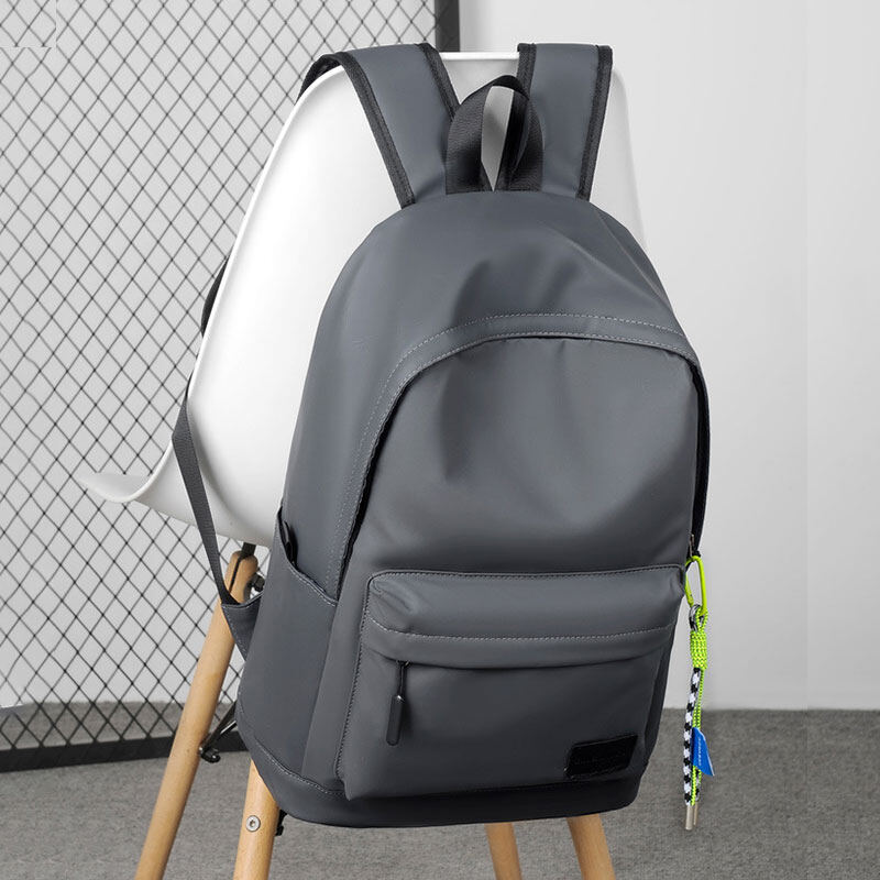 QFDI Men's backpack student schoolbag high school students backpack Korean version casual large-capacity backpack computer backpack
