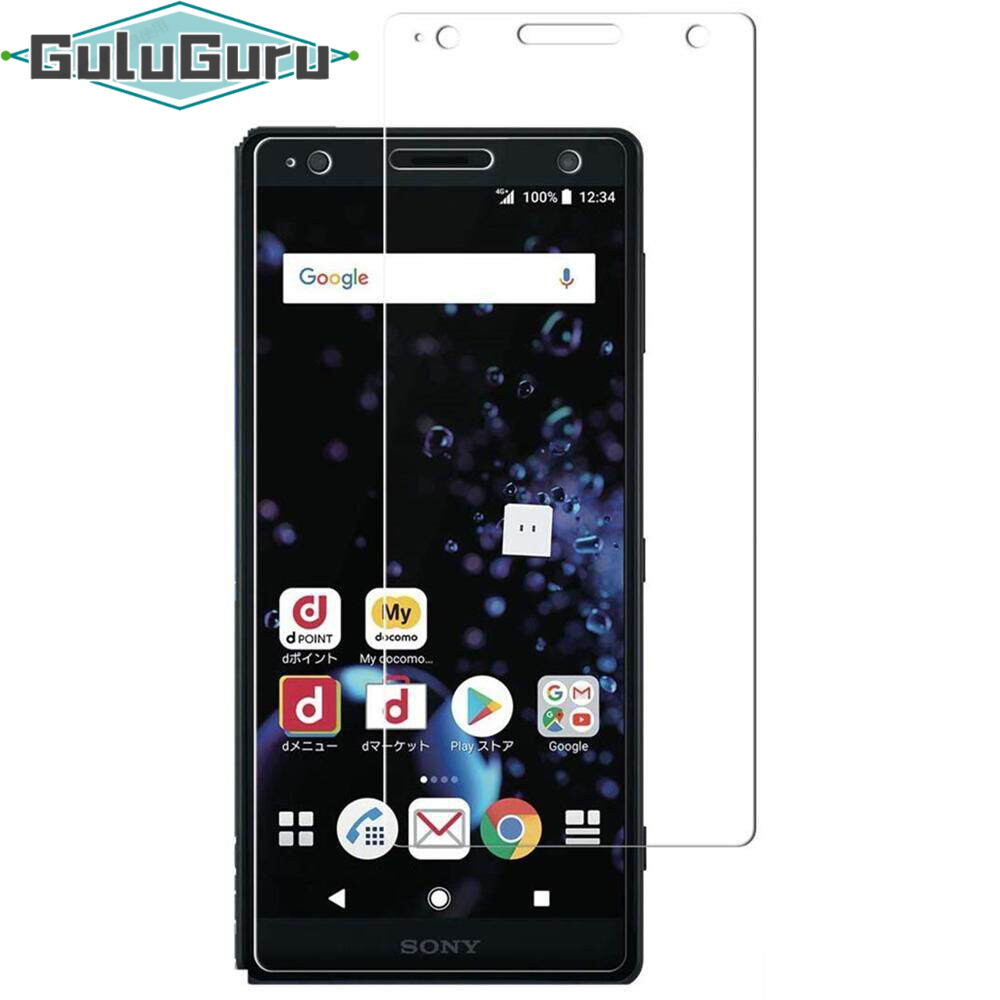 [4 Piece] FULL GLUE for Sony Xperia 10 X XZ XZ1 XZ2 XZ3 XZ4 XA XA1 XA2 XA3 Compact Premium Ultra Plus Screen Protector Tempered Glass Film Ultra Thin Guard, 9H Hardness, 99.9% Light Transmission, Scratch Proof, Anti-burst, Bubble-Free, Easy Install