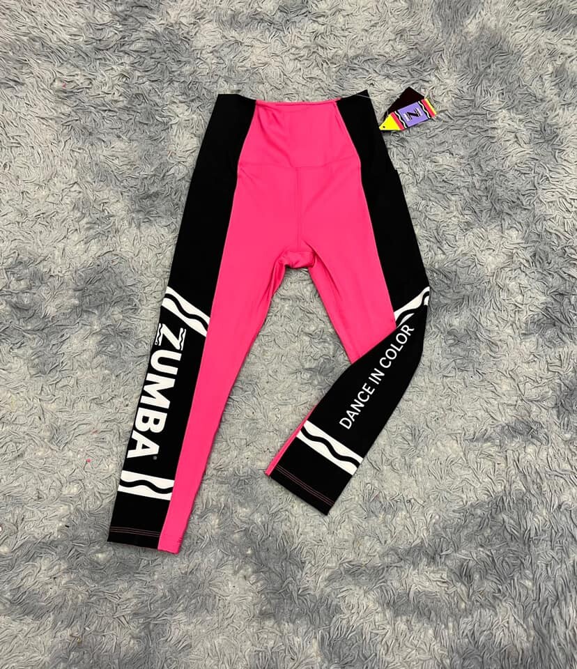 New Arrived  Zumba Ginal High Waisted Ankle Leggings Capris  Pants  z1b00245