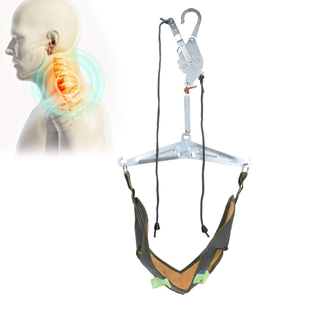 Ymingqi Dụng cụ định vị kéo giãn đốt xương sống cổ thích hợp dùng tại nhà - INTL