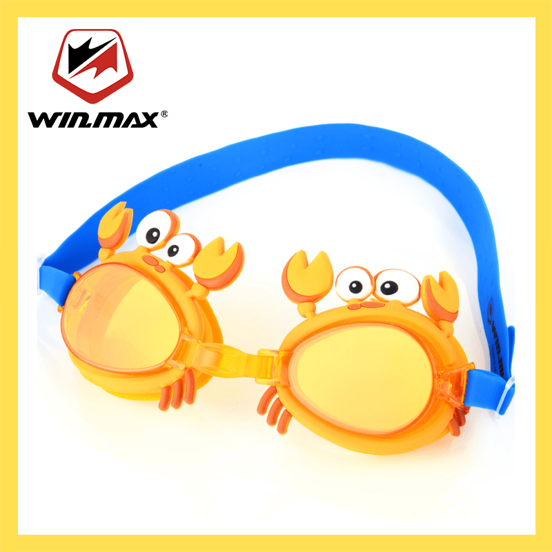 Winmax Kids Goggle Bơi Goggles Mermaid Bơi Goggles Jellyfish Kids Anti Fog Bơi Kính Bơi Crab Goggle cho bé trai và bé gái