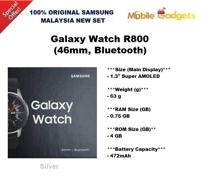 samsung watch 46mm specs