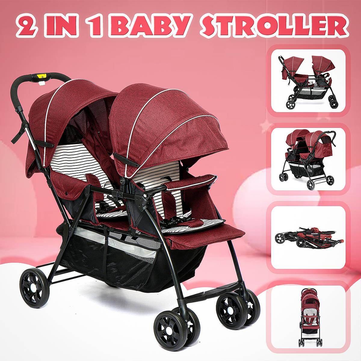 tandem baby stroller