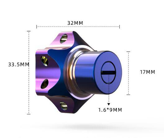 ZR Cho Chìa Khóa CNC Thông Dụng Đầu Chìa Khóa Lục Giác Đầu Chìa Khóa Titan Bị Cháy