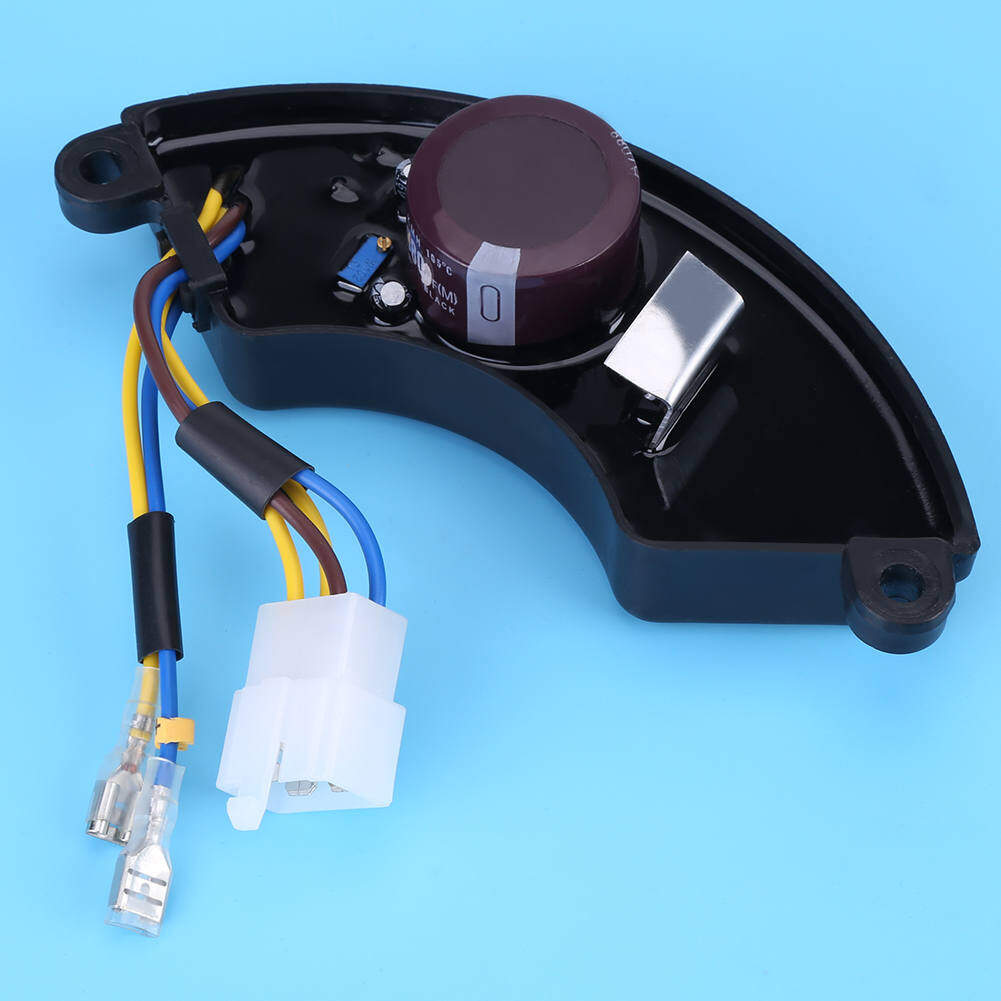Arc-shaped Automatic Voltage Regulator AVR for 6.5KW 7KW 8.5KW Generator Voltage Regulator 2-phase 6-wire Petrol Generator