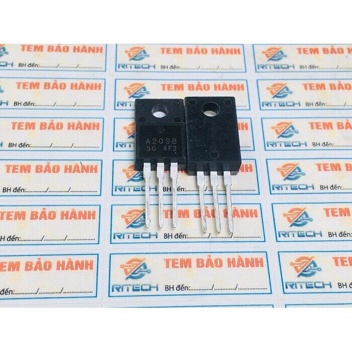 Combo 6 chiếc a2098, 2sa2098 transistor pnp 15a/50v to-220