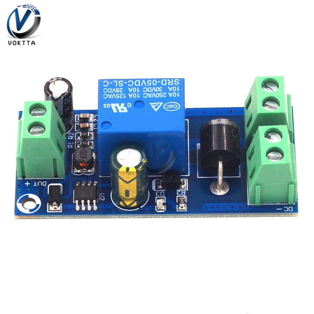 VOKTTA Mô-đun Bảo Vệ Tắt Nguồn 5V-48V/12V-48V Nguyên Bản, Mô-đun Chuyển Mạch Tự Động Bộ Nguồn Pin Cắt Khẩn Cấp UPS Bảng Điều Khiển 12V