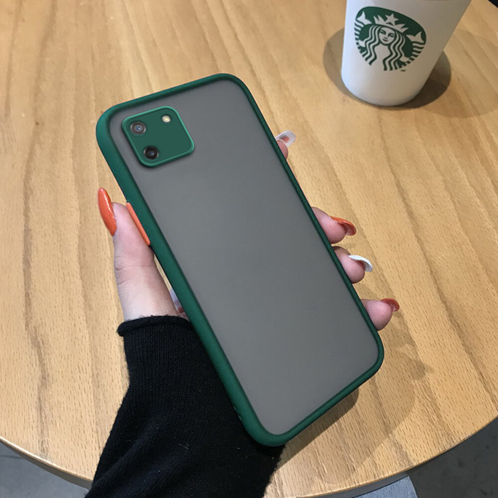 Casing Case For Realme C11 2020 Case Transparent Back Case lens Camera Protector Soft Silicone Edge Full Cover Phone Cases Hard Casing For Girls For Boys
