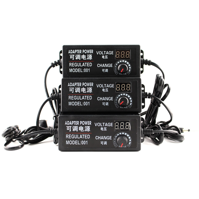 Adjustable AC To DC Power Supply 3V 5V 6V 9V 12V 15V 18V 24V 1A 2A 5A