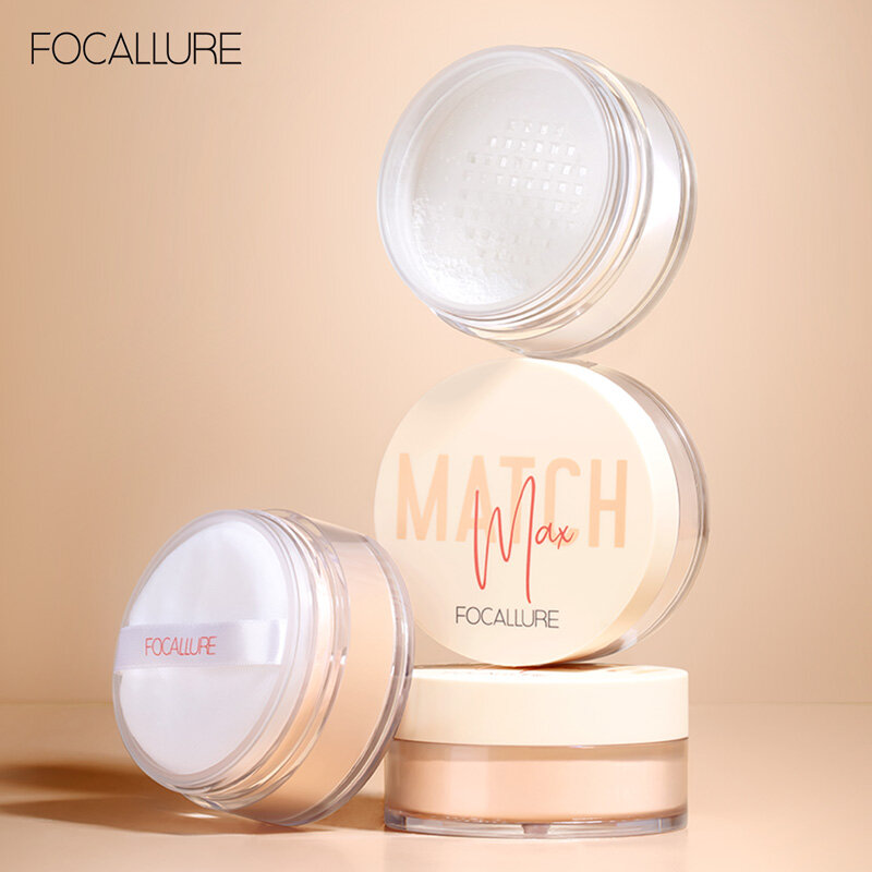 FOCALLURE Phấn Phủ Mờ Nhẹ Kiểm Soát Dầu Tối Đa