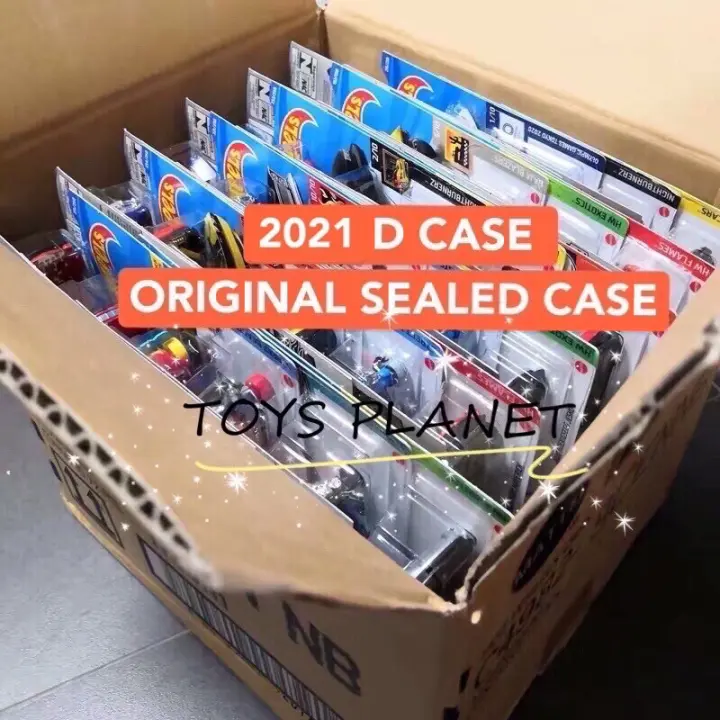 hot wheels sealed case 2021